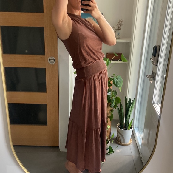 NWOT NATION LTD brown maxi dress size XS - Picture 11 of 11